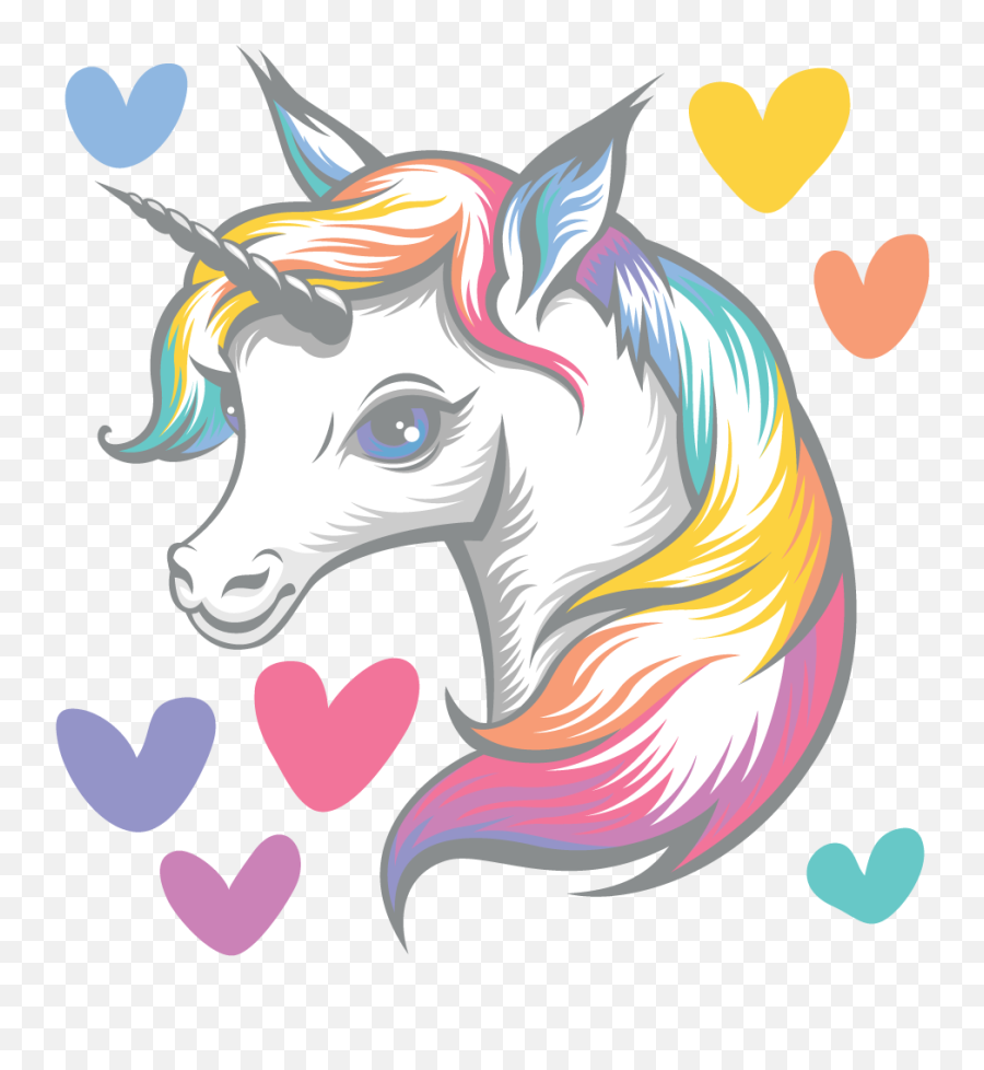 Download Cute Baby Unicorn Transparent - Cool Unicorn Drawing Ideas Emoji,Unicorn Face Png