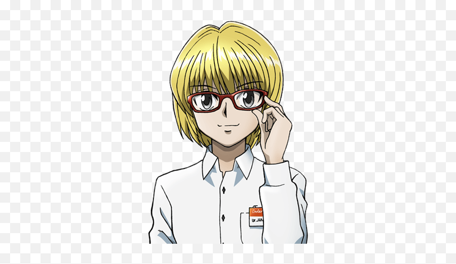 46 Leorio Cosplay Glasses Gif - Anime Lovers Kurapika Wearing Glasses Emoji,Anime Glasses Png
