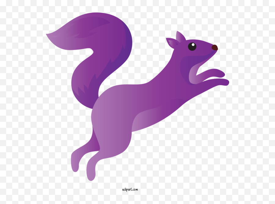 Animals Violet Purple Squirrel For - Animal Figure Emoji,Squirrel Transparent