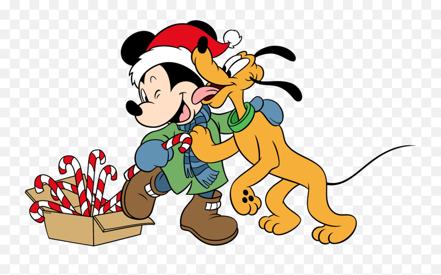 Mickey Mouse Christmas Clip Art 5 Disney Clip Art Galore - Mickey Mouse Christmas Png Emoji,Christmas Mailbox Clipart