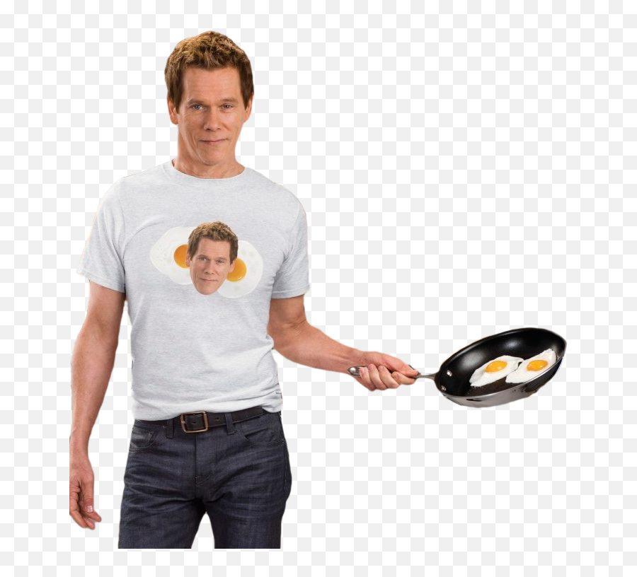 Kevin Bacon In His Latest Ad For Eggs - Kevin Bacon No Kevin Bacon Transparent Background Emoji,Bacon Transparent Background