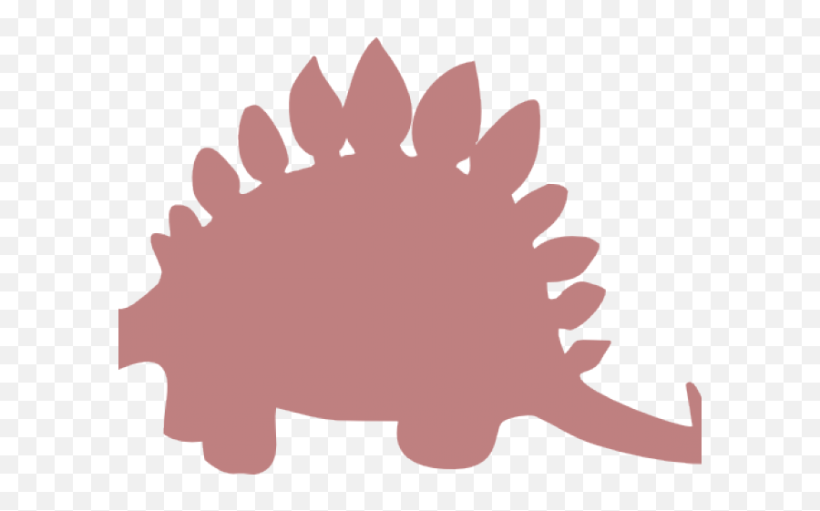 Silhouette Dinosaur Clipart Png Transparent Cartoon - Jingfm Stegosaurus Dinosaur Clipart Black And White Emoji,Dinosaur Clipart Png