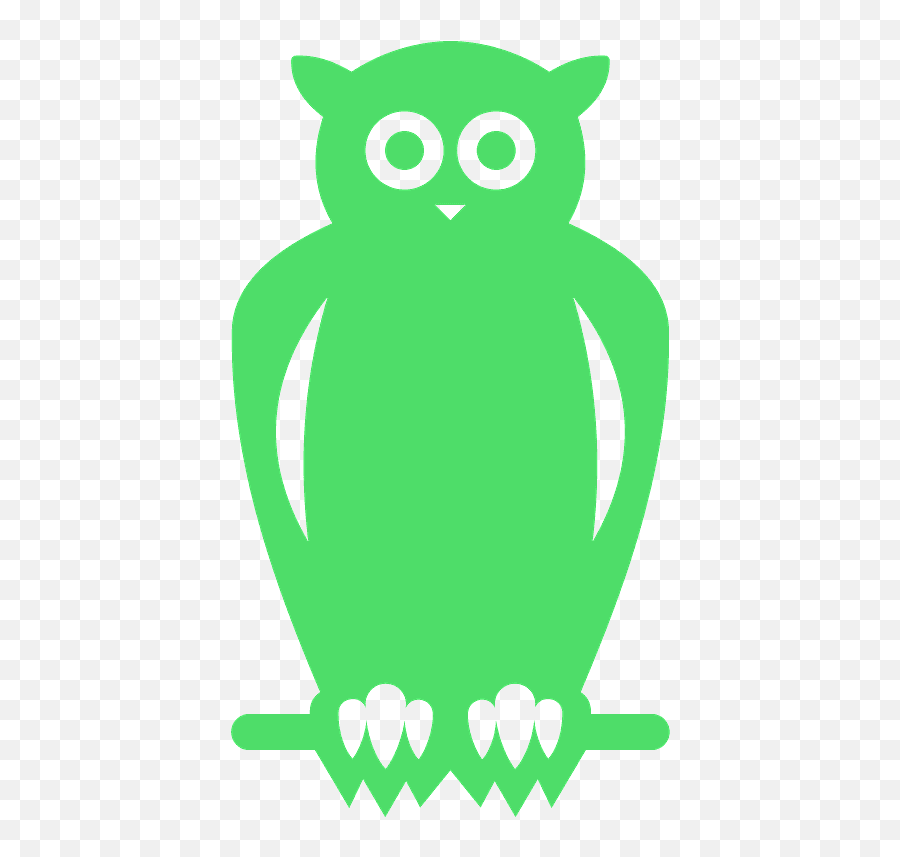 Owl Stencil Silhouette - Free Vector Silhouettes Creazilla Emoji,Owl Silhouette Png