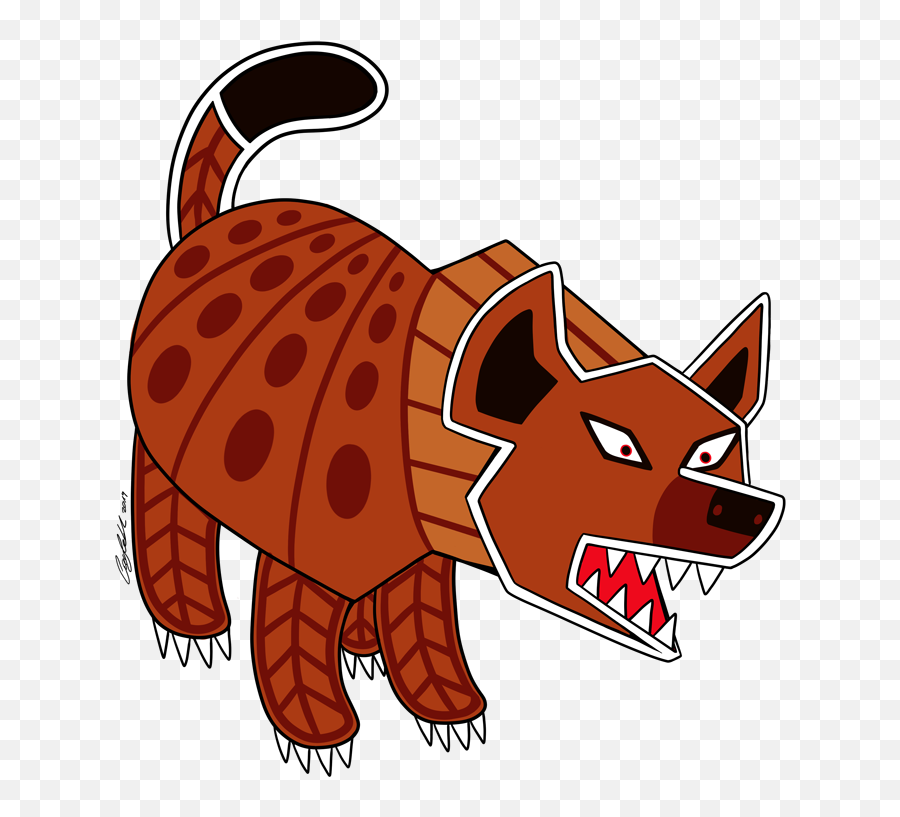 When The Hyena Came By Cayleth - Fur Affinity Dot Net Emoji,Hyena Clipart