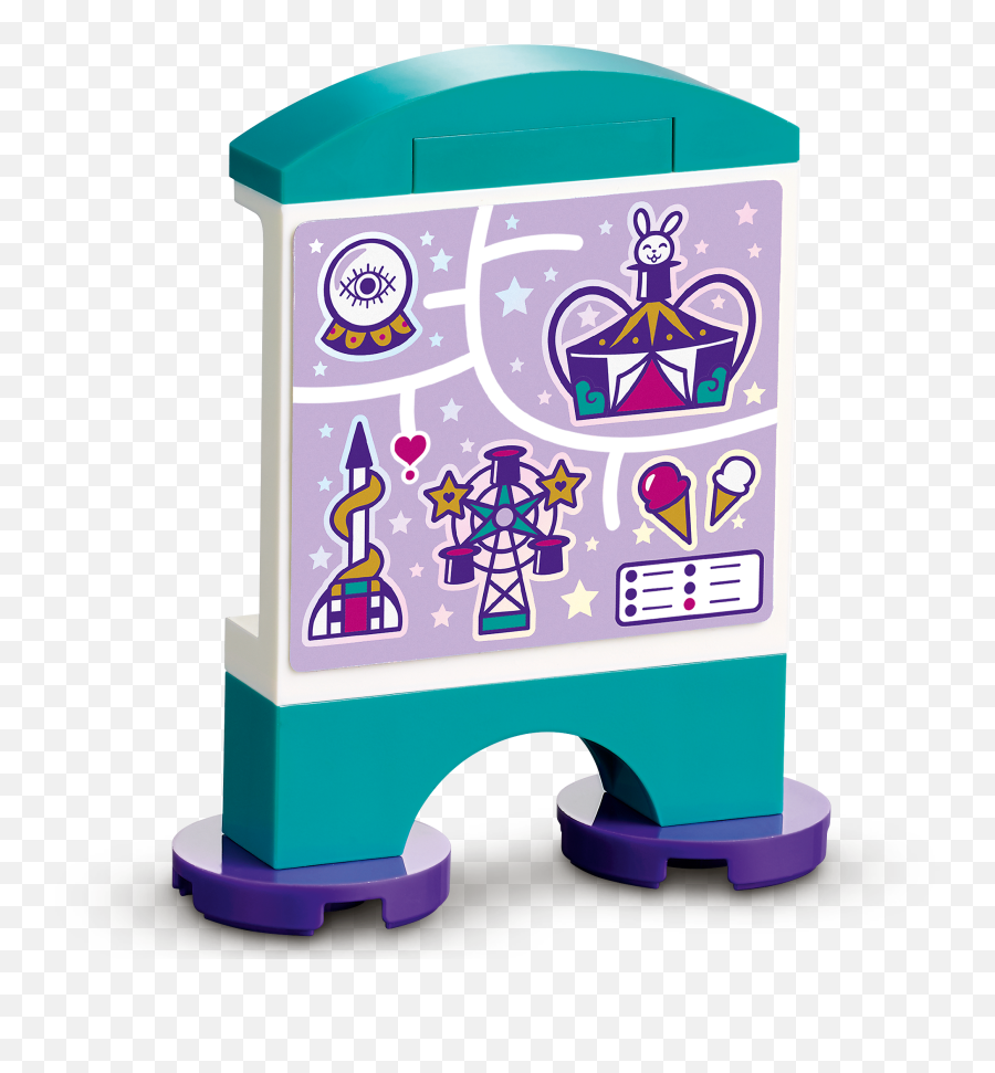 Magical Ferris Wheel And Slide 41689 Friends Buy Online Emoji,Purple Minions Logo