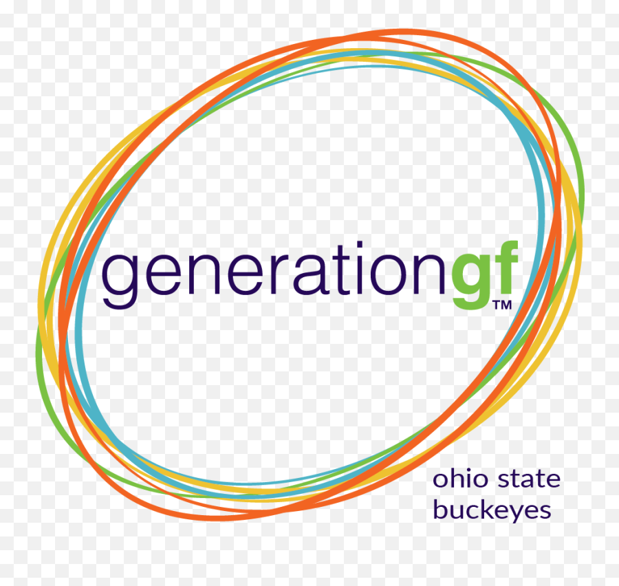 Generation Gf Ohio State Buckeyes Gluten Intolerance Group - Dot Emoji,Ohio State Buckeyes Logo