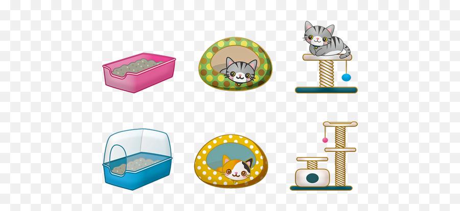 Cat Clipart Pet Animal Public Domain Image - Freeimg Toys For Cats Clipart Png Emoji,Clipart - Cat