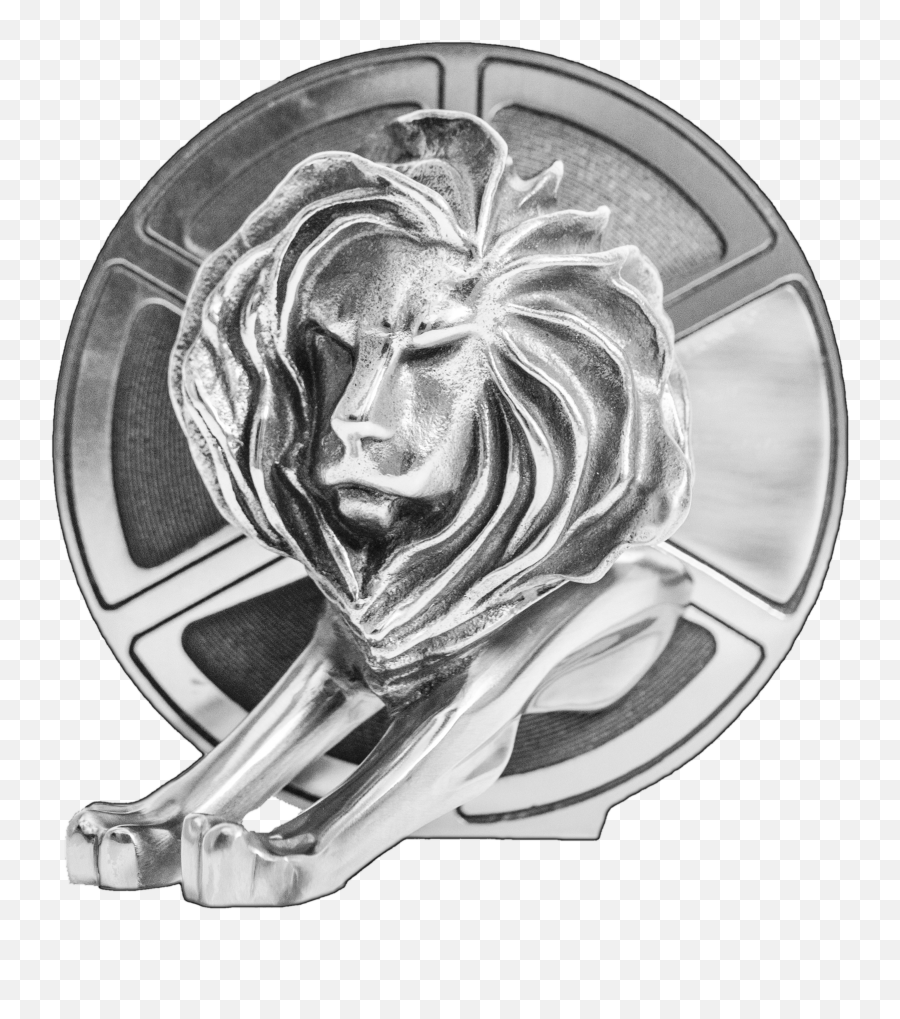 Cartoon Lion Png - Cannes Lions Silver Trophy Emoji,Car With Lion Logo
