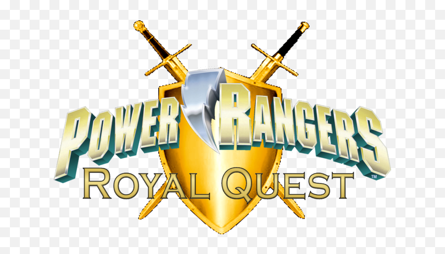 Download Hd Power Rangers Royal Quest Logo - Power Ranger Power Rangers Emoji,Power Rangers Logo