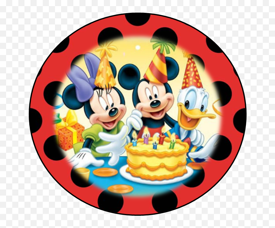 Disneyland Clipart Free Birthday Cupcake - Mickey Minnie And Emoji,Cupcake Clipart Free