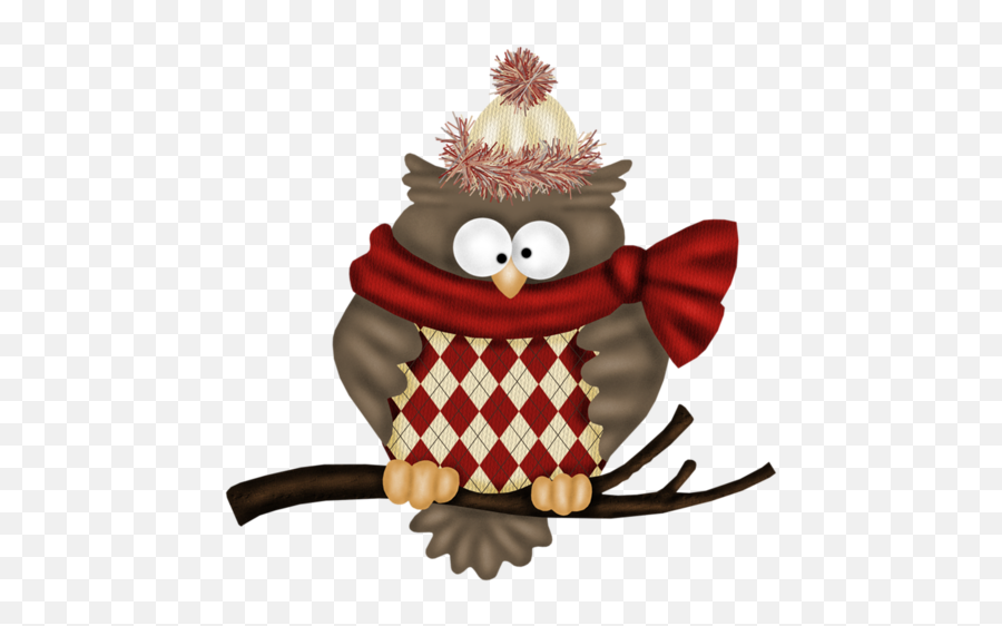 Bird Christmas Ornaments Emoji,Christmas Owl Clipart