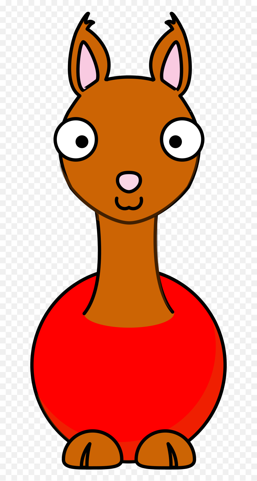 Llama - Red Svg Vector Llama Red Clip Art Svg Clipart Emoji,Llamas Clipart
