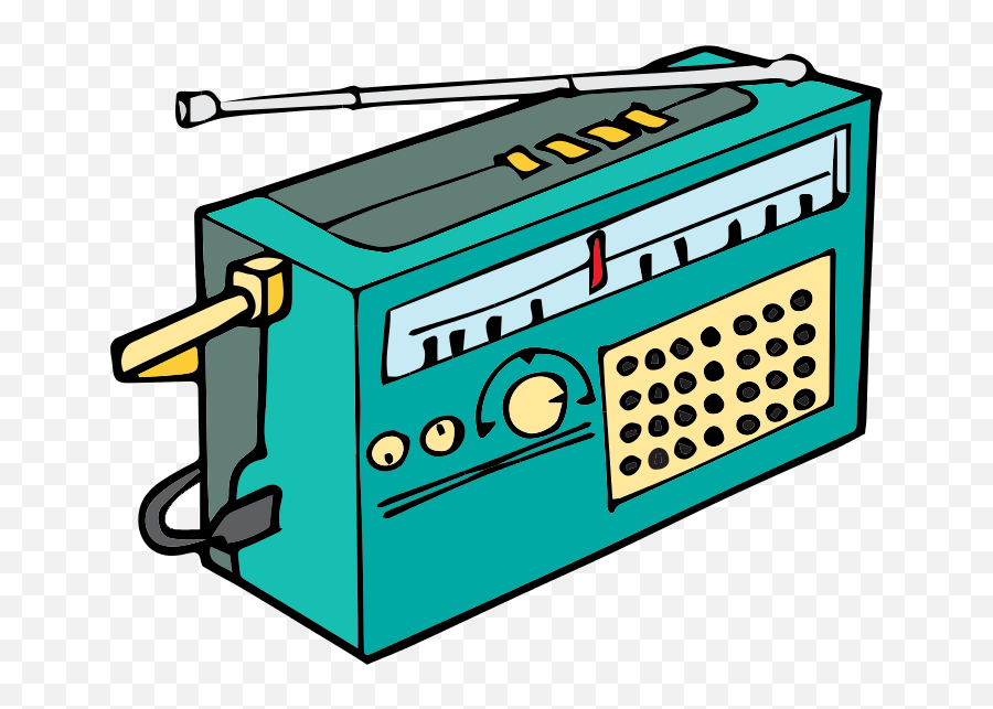 Radio Free To Use Clipart - Radio Cartoon Png Emoji,Radio Clipart