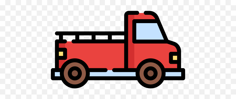 011 Pickup Truck - Png Press Transparent Png Free Download Emoji,Red Truck Png