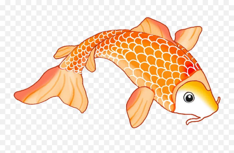 Goldfish Clipart Colorful Fish Picture 2762302 Goldfish - Orange Koi Fish Clipart Emoji,Goldfish Clipart