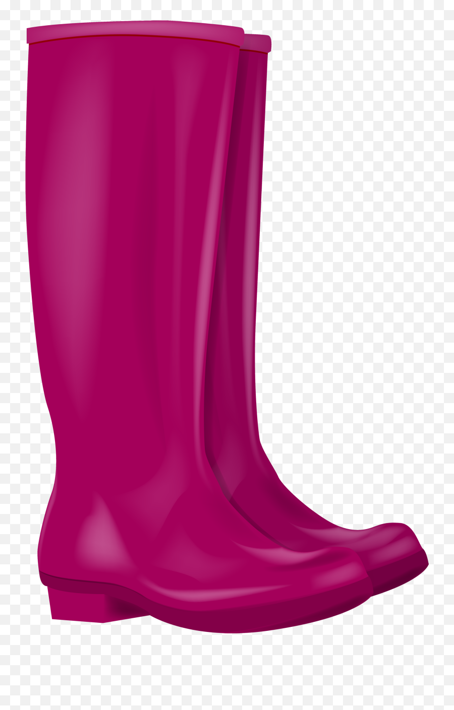 Clipart Stock Pink Rubber Boots Png - Pink Rubber Boots Clipart Emoji,Boots Clipart