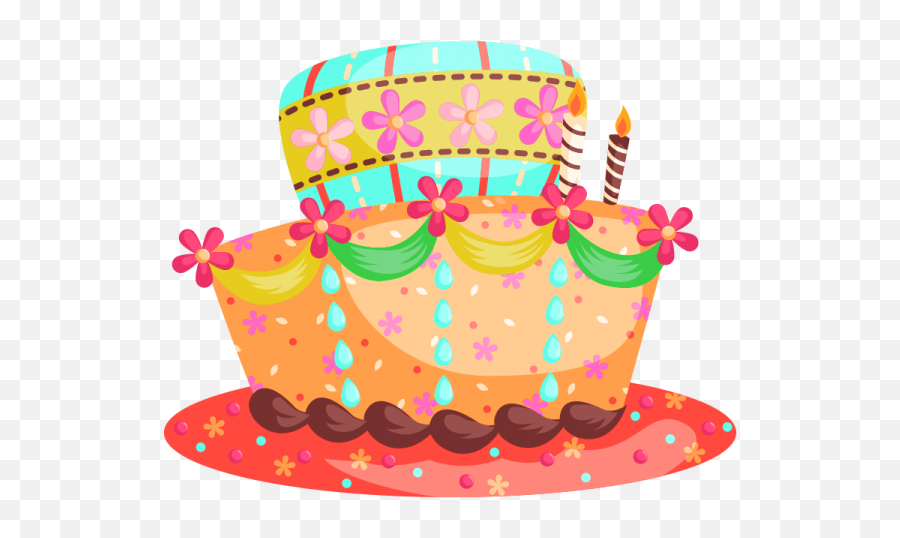 Birthday Cake Png - Cartoon Cake Transparent Full Size Png Emoji,Birthday Cake Png Transparent