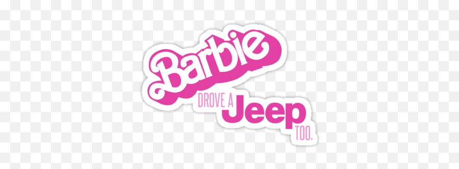 Sticker375x360u1grandepng 375360 Pixels Logo Sticker - Barbie Emoji,Barbie Logo