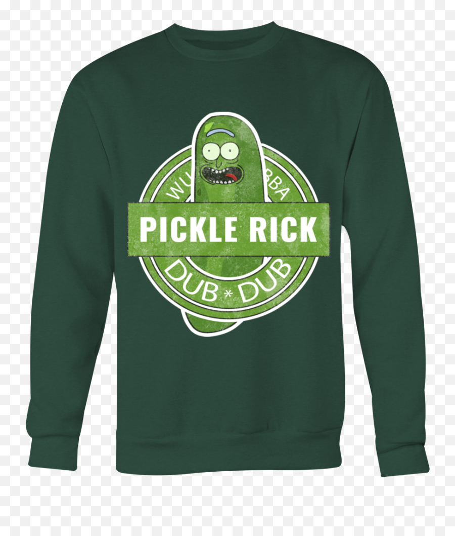 Pickle Rick Png - Long Sleeve Emoji,Pickle Rick Png