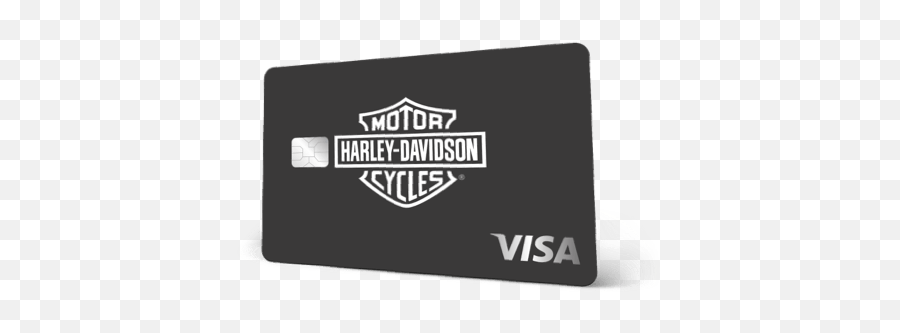 Harley - Davidson Visa Credit Card From Us Bank Our Cards Museum Emoji,Harley Davidson Logo Outline