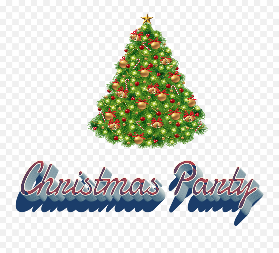 Christmas Party - Transparent Background Christmas Tree Christmas Tree Emoji,Christmas Party Clipart