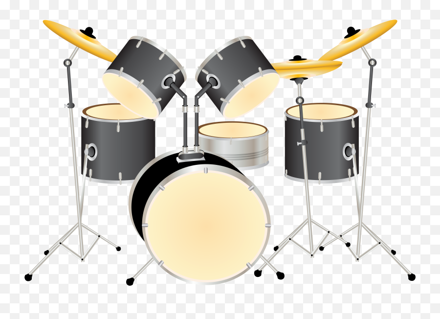 Download Drum Kit Png Clipart - Drum Kit Clipart Emoji,Drums Clipart
