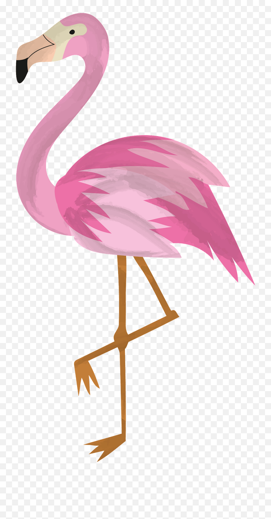 Flamingo Clipart - Printable Flamingo Clip Art Emoji,Flamingo Clipart