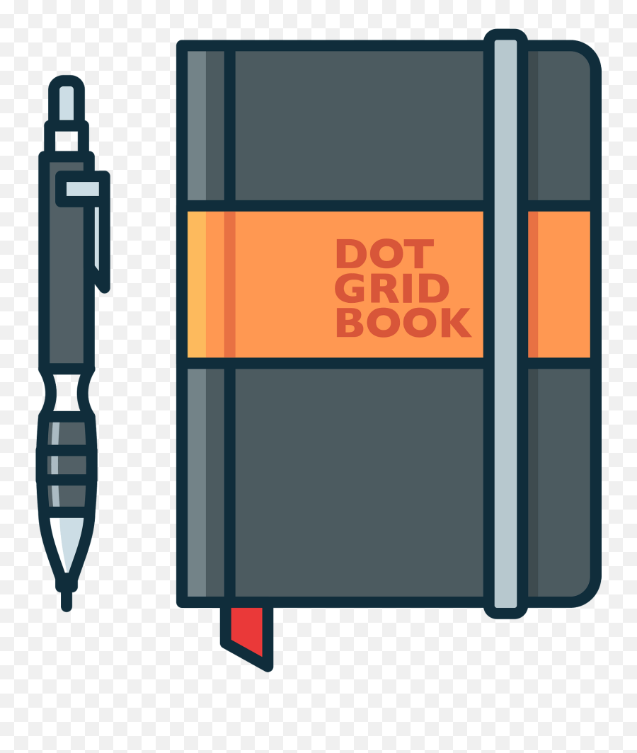 Notebook Clipart - Vertical Emoji,Notebook Clipart