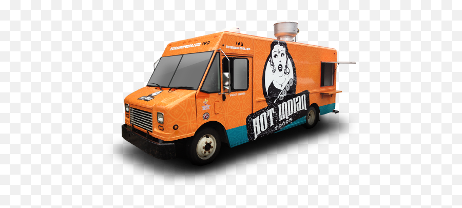 Download Hd Hot Indian Food Truck Transparent Png Image - Hot Indian Food Truck Emoji,Food Truck Png