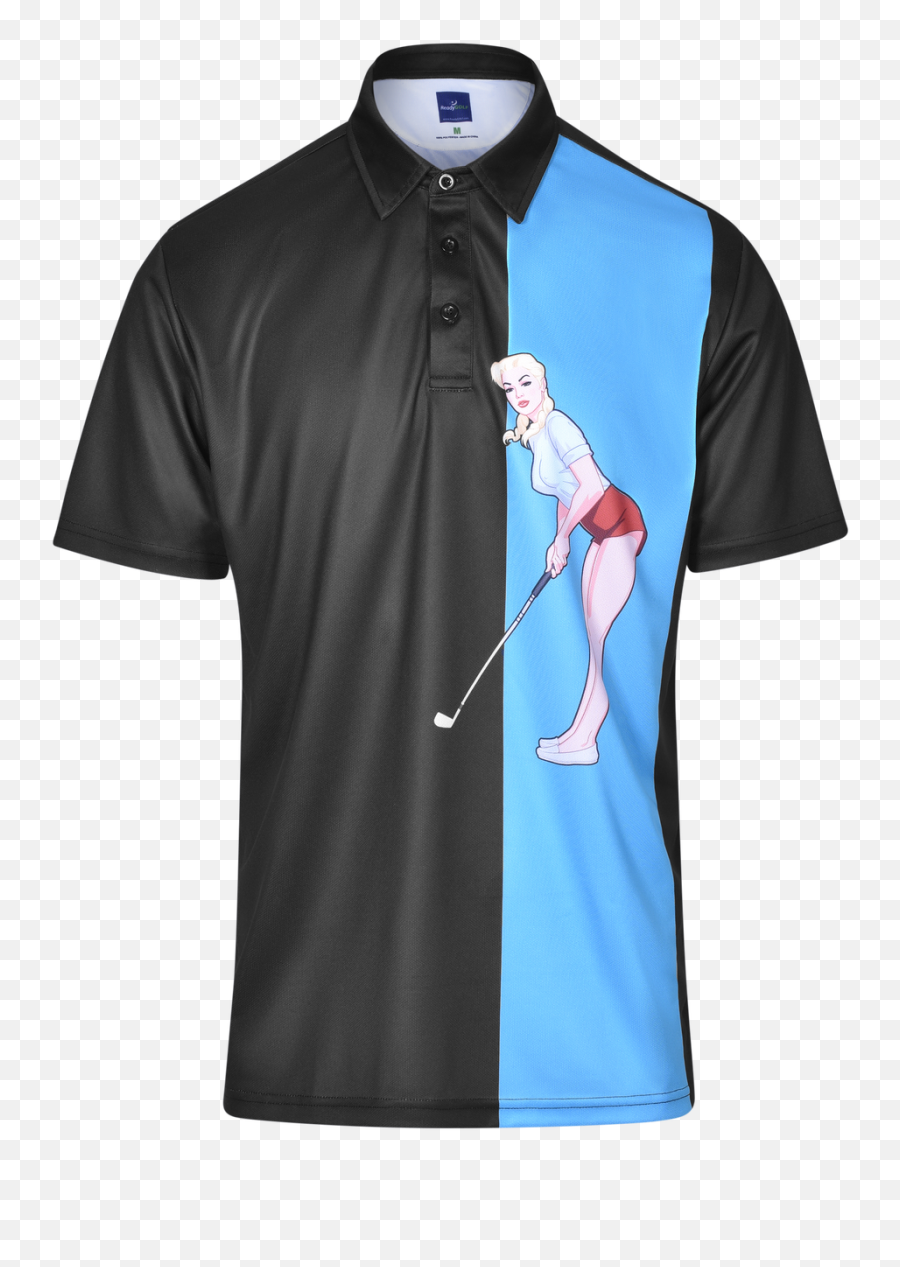 Readygolf Mens Pin Emoji,Polo Shirts With Big Logo