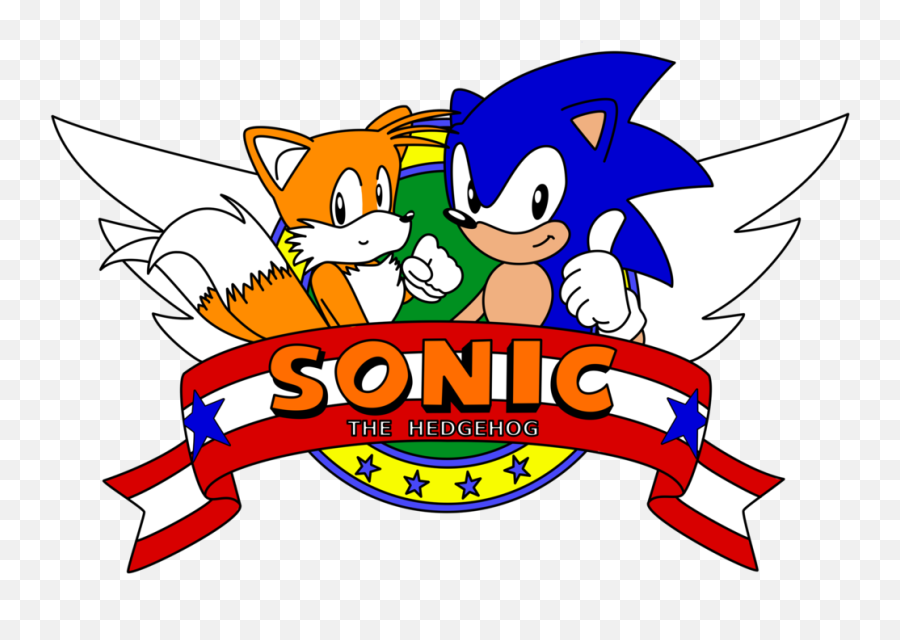 A Scream 41 2 Sonic The Hedgehog 2 Title Logo By A - Sonic Sonic Y Tails Png Emoji,Sonic X Logo