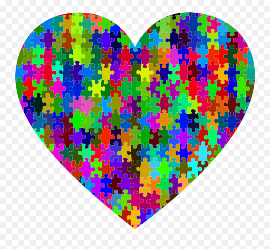 Heart Organ World Autism Awareness Day - Autism World Awareness Day Transparent Emoji,Autism Clipart