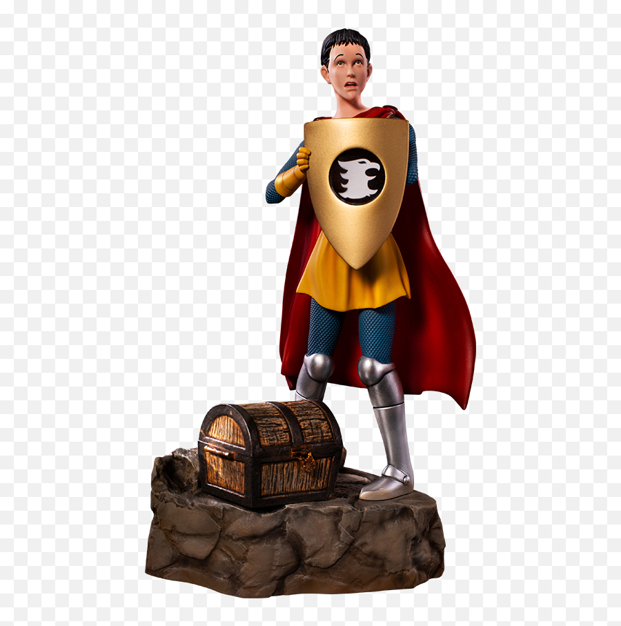 Dungeons And Dragons Eric The Cavalier Statue By Iron Studio Emoji,Dungeon And Dragons Logo