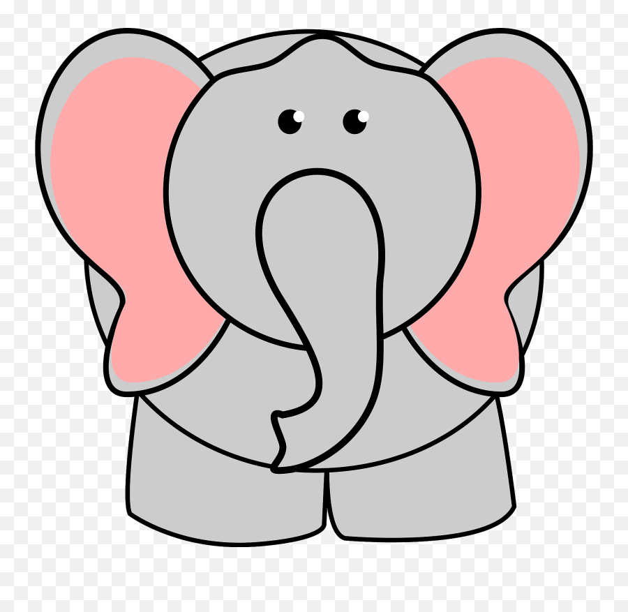 Free Elephants Clipart Free Clipart Graphics Images And - Elephant Front Clipart Emoji,Elephant Clipart
