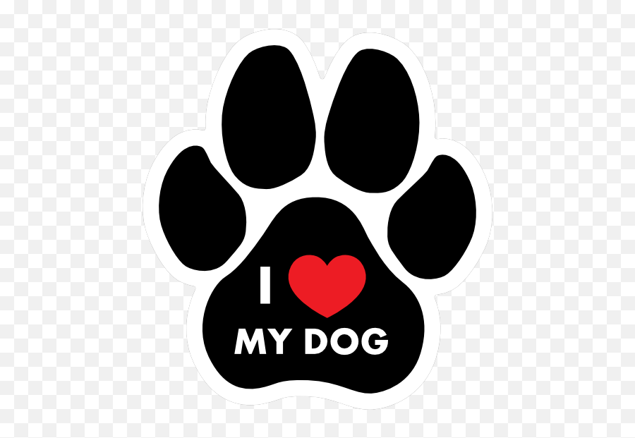 Auto Parts And Vehicles 575 I Love My Boxer Vinyl Decal Emoji,Boxer Dogs Clipart