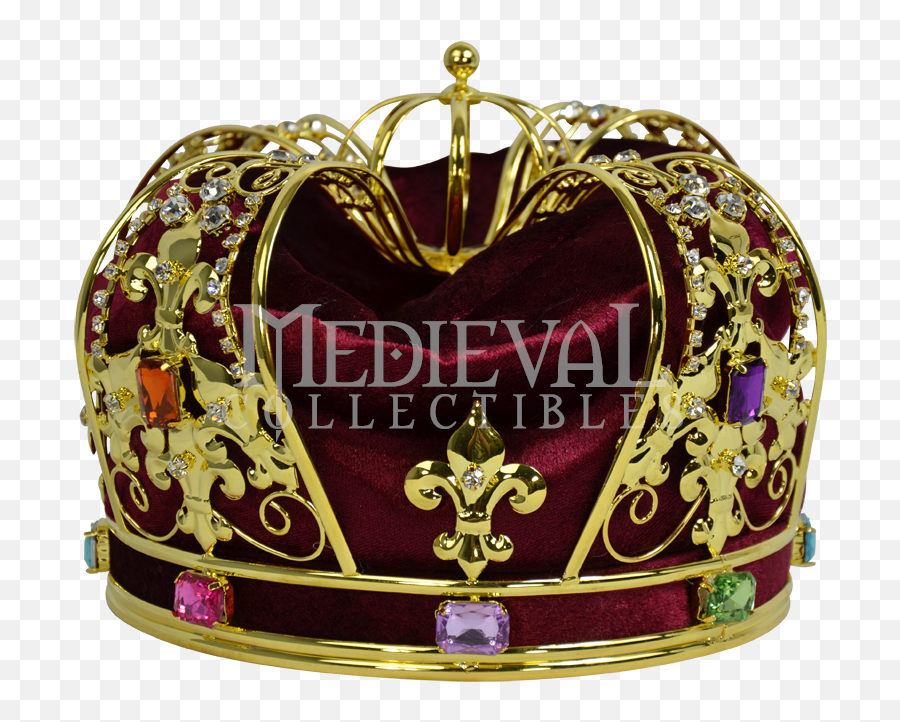 Download Hd Medieval Royal Crown - Transparent Background King Crown And Robe Emoji,King Crown Png