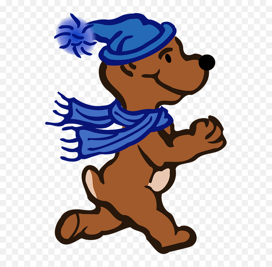 Running Bear Clipart Free Download Transparent Png Creazilla Emoji,Free Bear Clipart