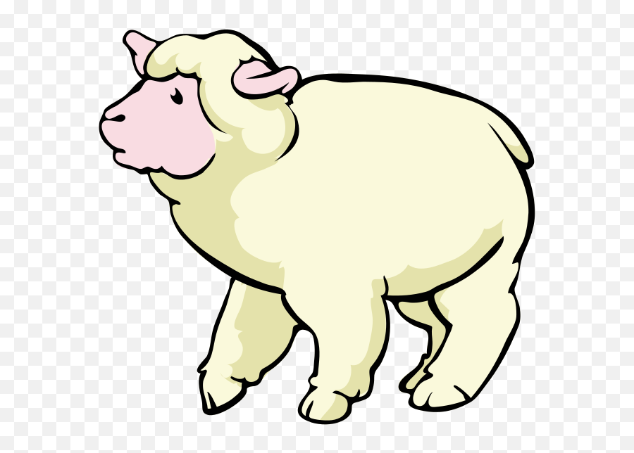 Free Clip Art Line Art Lamb - Clipart Best Emoji,Sheep Face Clipart
