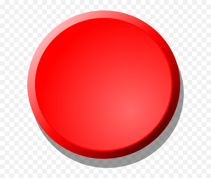 Red Circle - Transparent Background Red Button Transparent Emoji,Red Circle Png