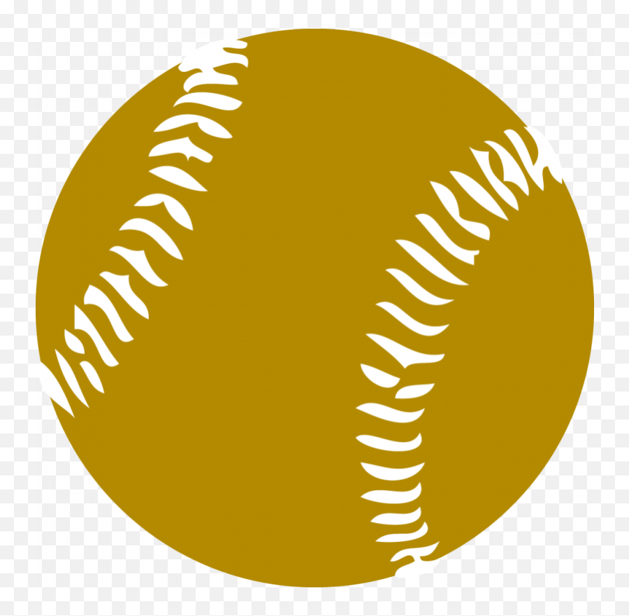Gold Clipart Baseball Frames Illustrations Hd - Baseball Ball Gold Png Emoji,Baseball Field Clipart
