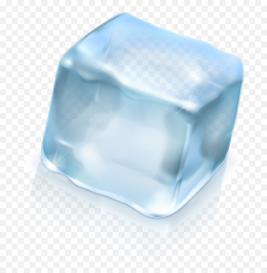Ice Cube - Realistic Ice Vector Material Texture Png Ice Cube Vector Png Emoji,Ice Cube Clipart