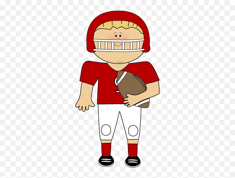 Football Clip Art - Football Player Boy Clipart Emoji,Football Clipart