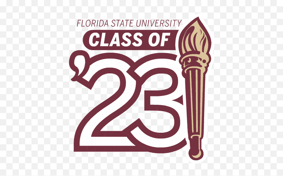 Fsu Class Of 23 Stickers - Florida State Class Of 23 Emoji,Florida State University Logo