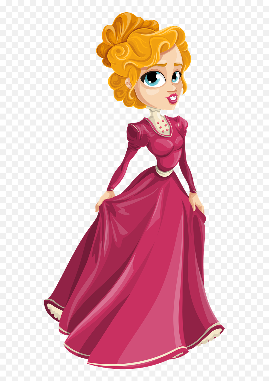 Western Dress Cliparts - Western Woman Cartoon Transparent Western Woman Clipart Emoji,Western Clipart