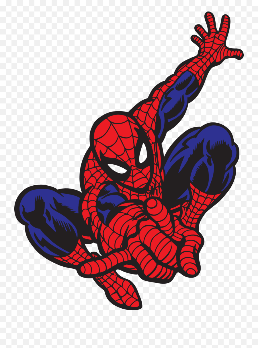 Free Free Spiderman Clipart Download - Logo Spider Man Transparent Emoji,Spiderman Clipart
