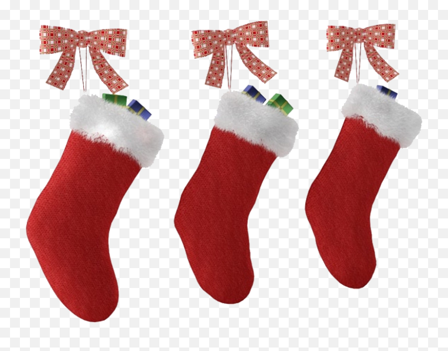 Socks Christmas Stocking Transparent Background Png Png Arts - Socks Of Christmas Emoji,Christmas Transparent Background