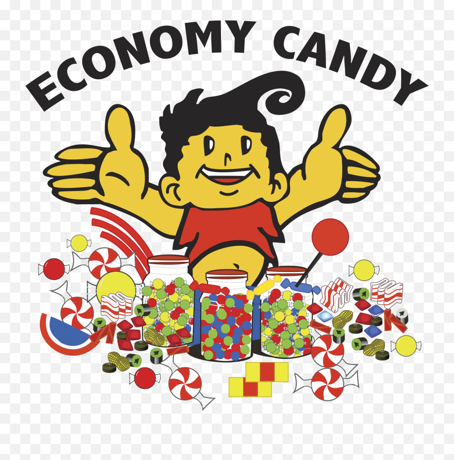 Chocolate Clipart Png - Economy Candy Logo Emoji,Economy Clipart