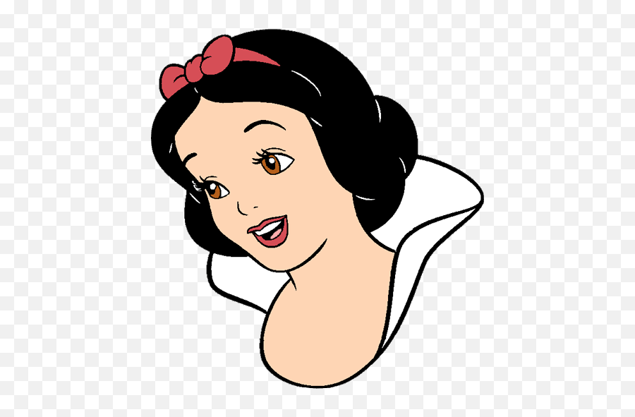 Snow White Clipart Pictures - Disney Snow White Head Emoji,Snow White Clipart