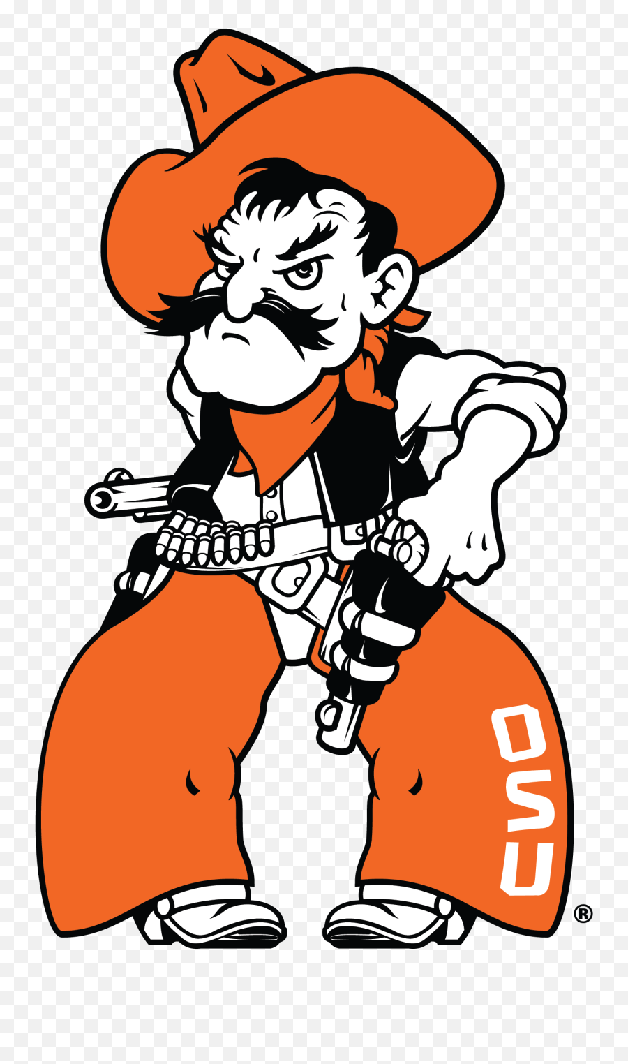 Institutional Logos And Wordmarks - Oklahoma State Pistol Pete Emoji,Oklahoma State University Logo