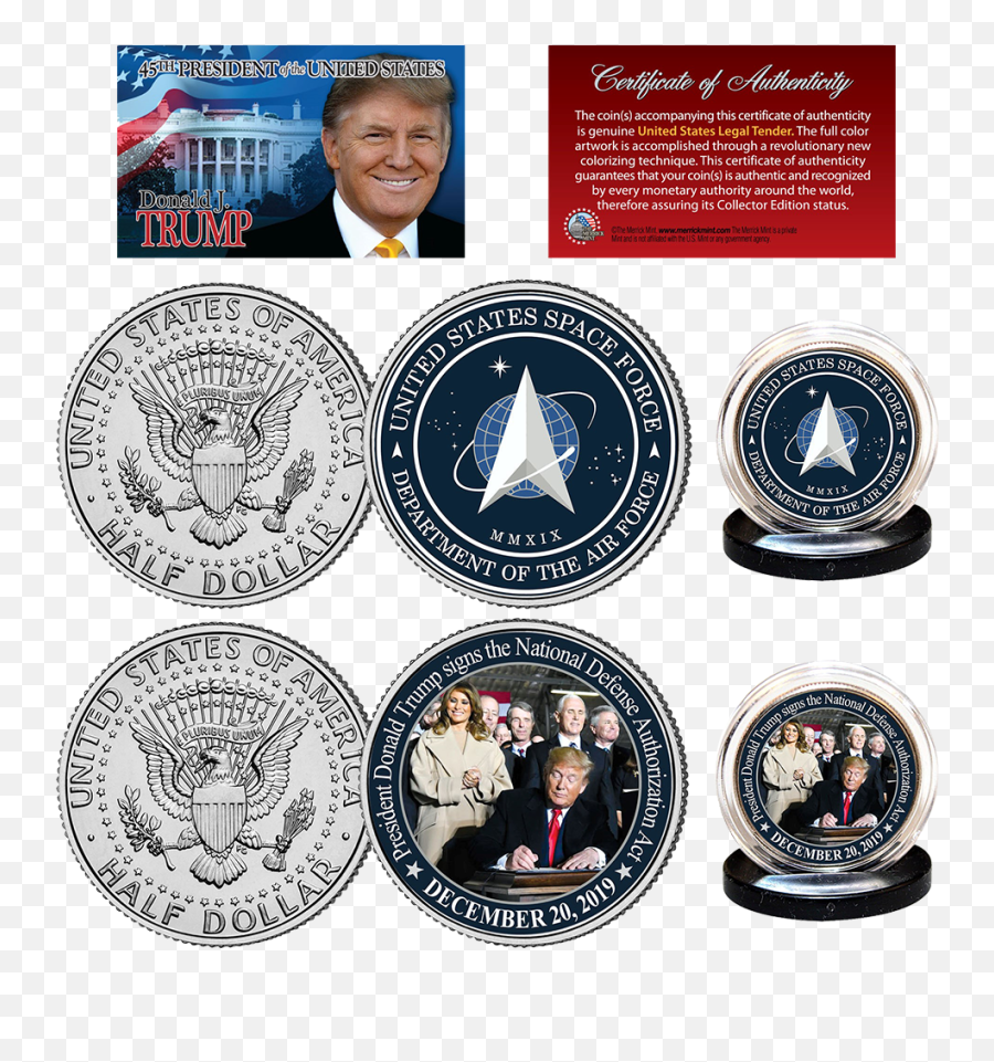 Exclusive - Coin Emoji,United States Space Force Logo